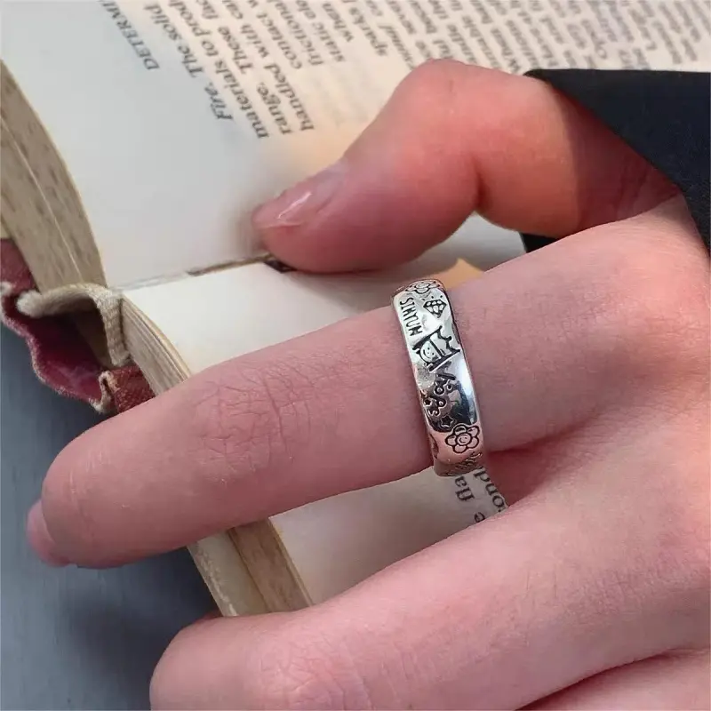 BLESSED BULLET Alloy Rings Men's-1