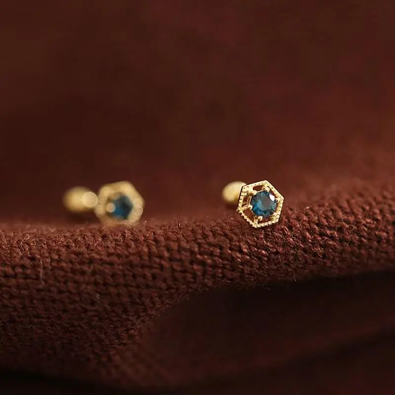 BLESSED BULLET Alloy Stud Earrings Women's-4