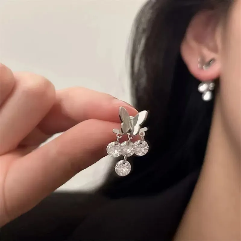 BLESSED BULLET Copper Earrings Women's-3