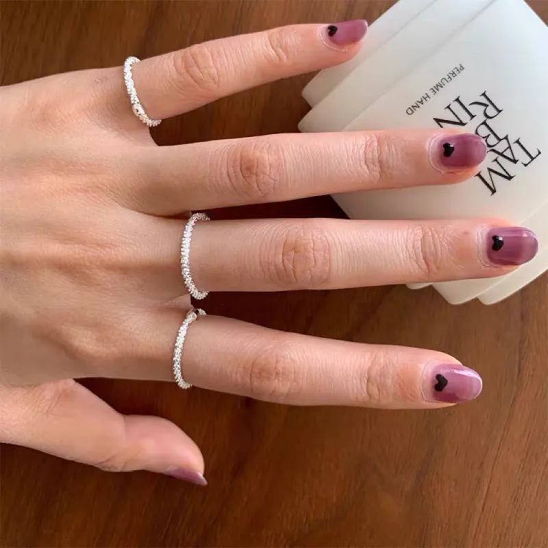 BLESSED BULLET Silver Rings Women's-3