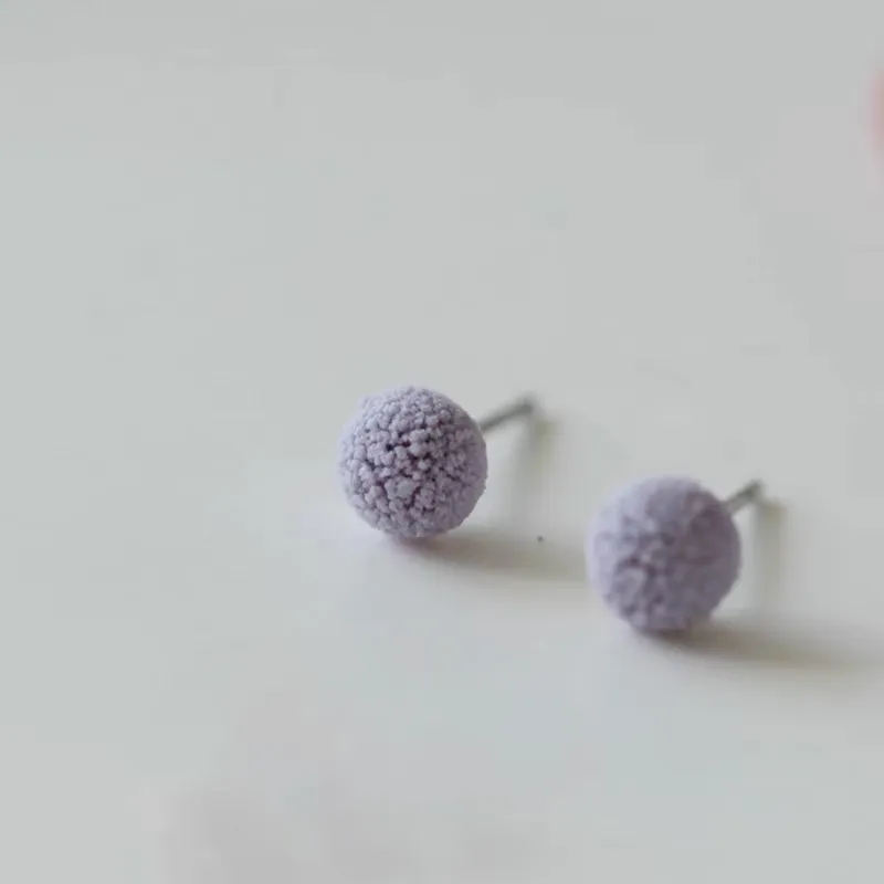 BLESSED BULLET Alloy Stud Earrings Women's-3