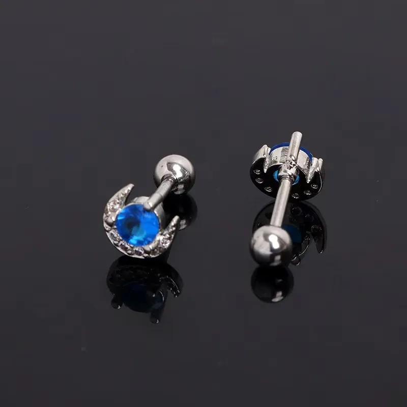 BLESSED BULLET Alloy Stud Earrings Unisex-7