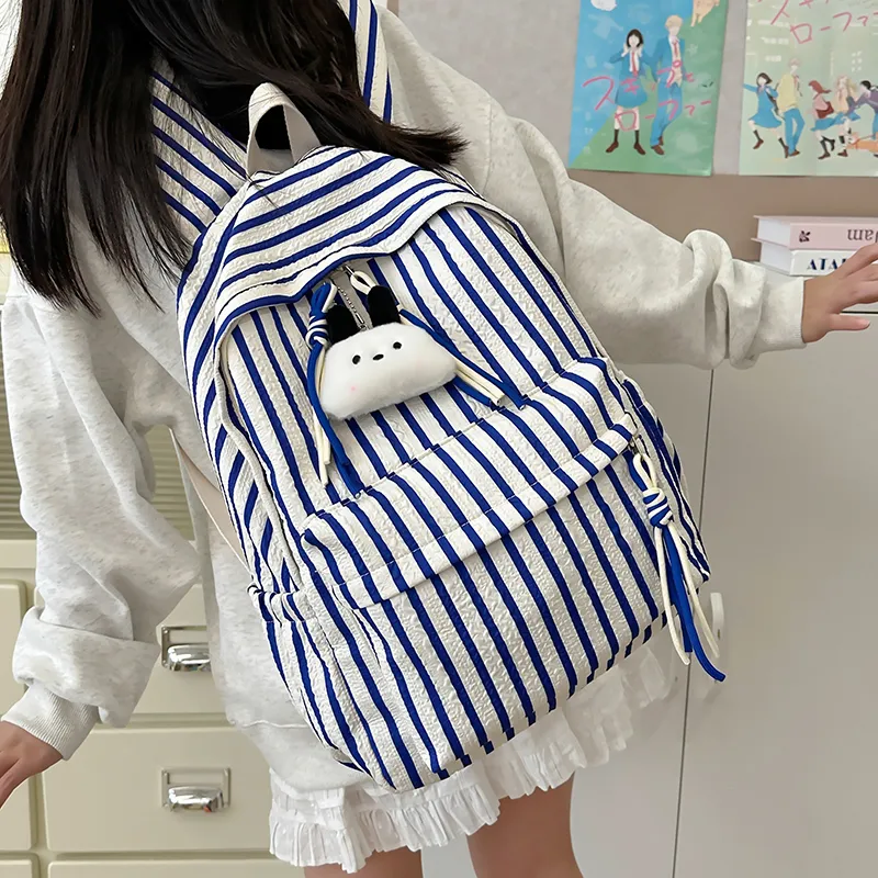 SUPERCUTE Nylon Backpack Regular Women's Multicolor-16