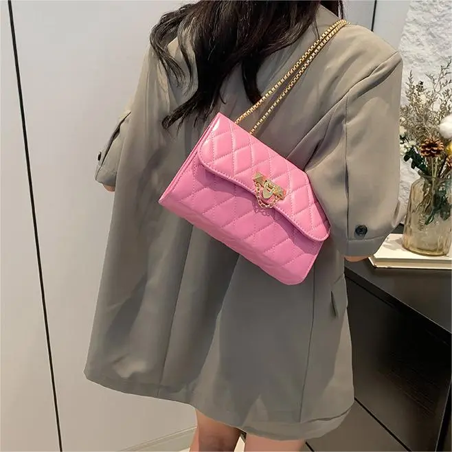 SUPERCUTE PU Crossbody Bags Shoulder Bags Regular Women's Black White/Pink/Khaki-17