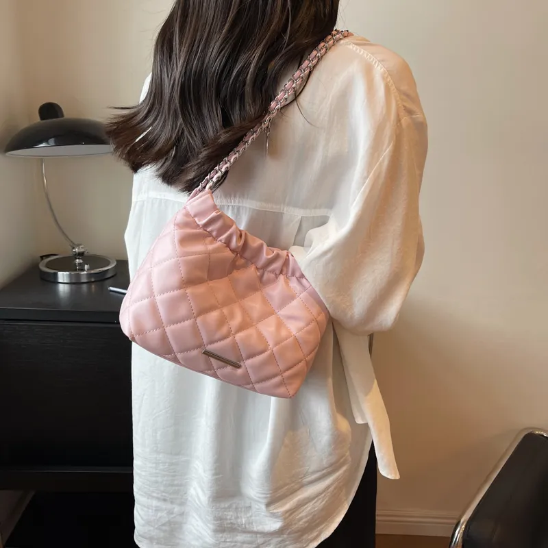 SUPERCUTE PU Tote Bag Shopping Bag Crossbody Bag Shoulder Bag Women's Silver/White/Black/Pink-23