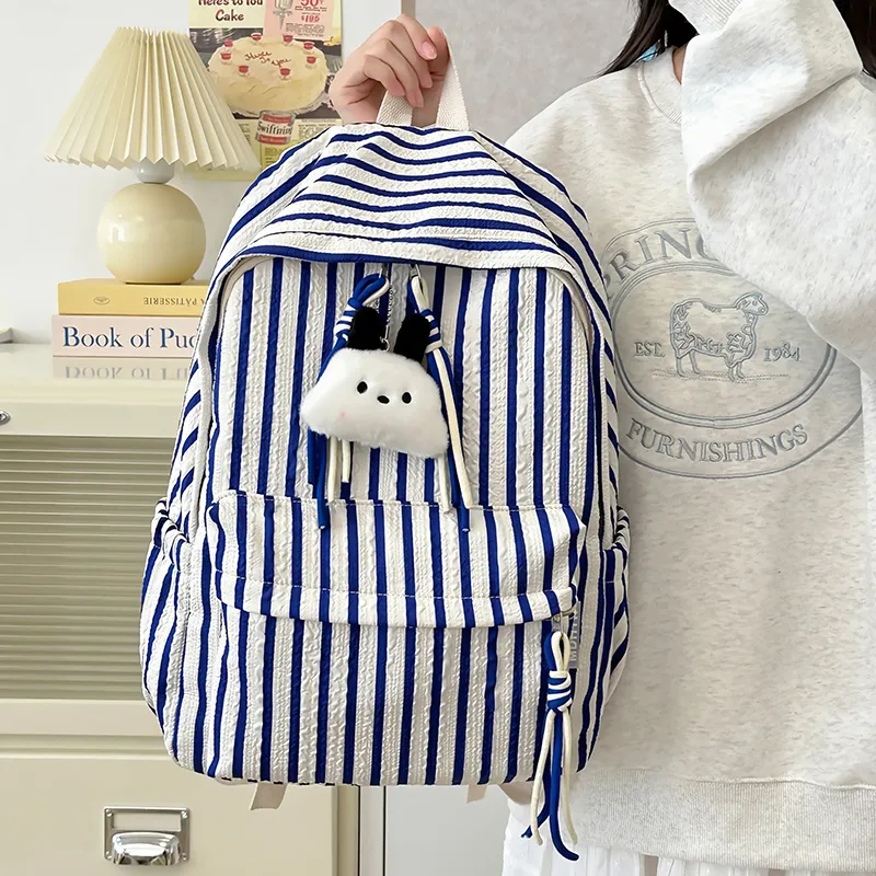 SUPERCUTE Nylon Backpack Regular Women's Multicolor-17