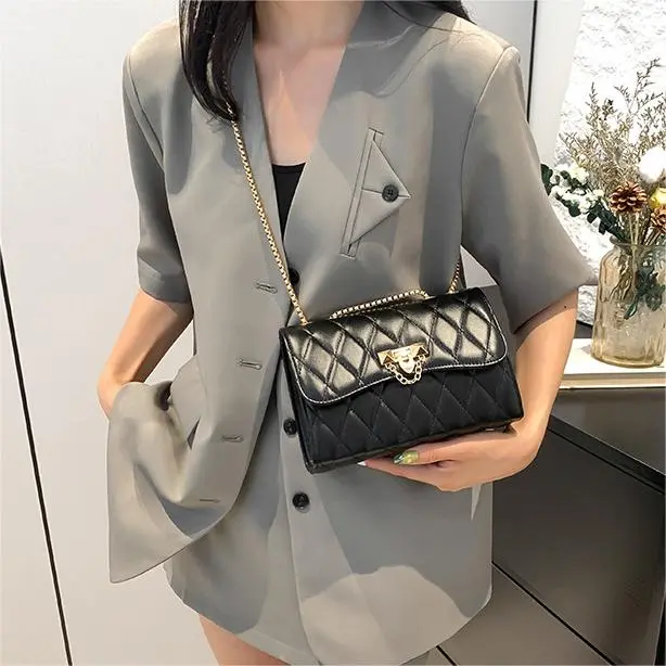 SUPERCUTE PU Crossbody Bags Shoulder Bags Regular Women's Black White/Pink/Khaki-3