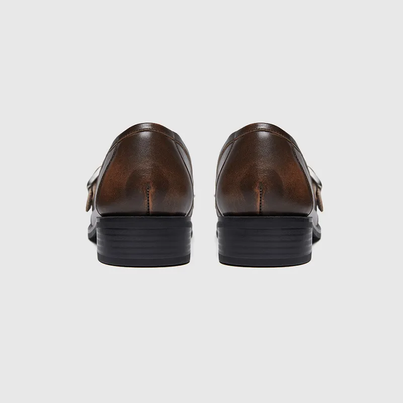 Marie Claire Loafers Women's Lava Nama Chocolate Brown/Midnight Paris Black-3