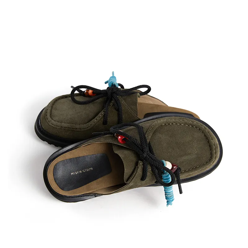 Marie Claire Rubber Sole Odor Resistant Closed Toe Slippers Women's-3