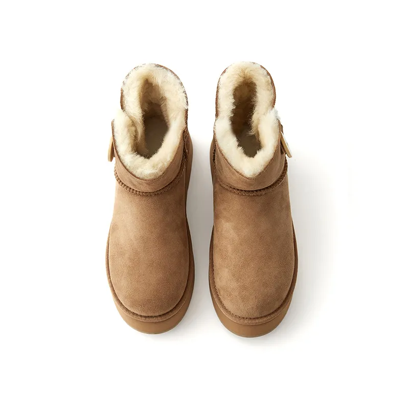 Marie Claire Warm Short Snow Boots Women's-2