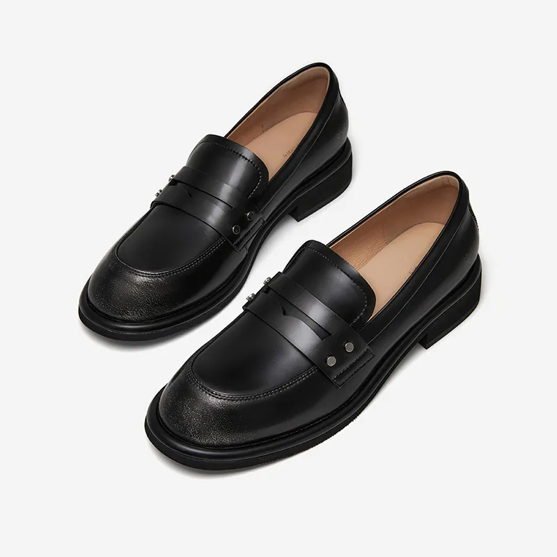 Marie Claire Loafers Women's Cosmic Dust Black/Lava Nama Chocolate Brown-1