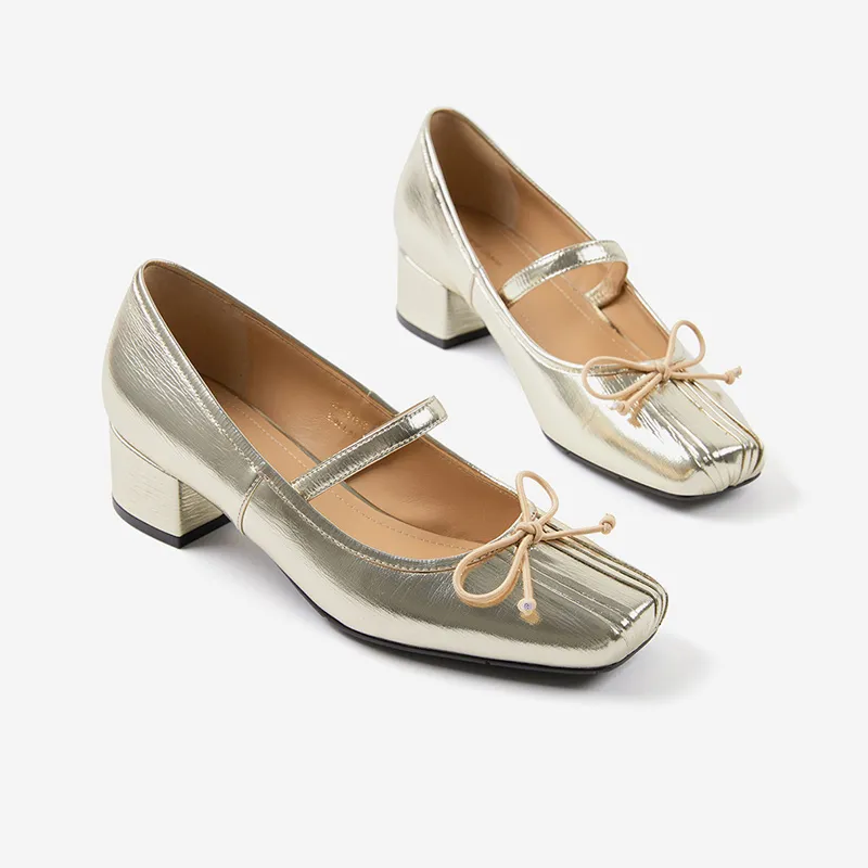 Marie Claire Loafers Women's Gold-2
