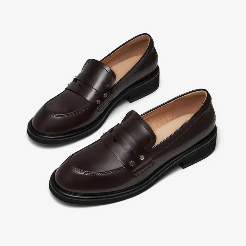 Marie Claire Loafers Women's Cosmic Dust Black/Lava Nama Chocolate Brown-4