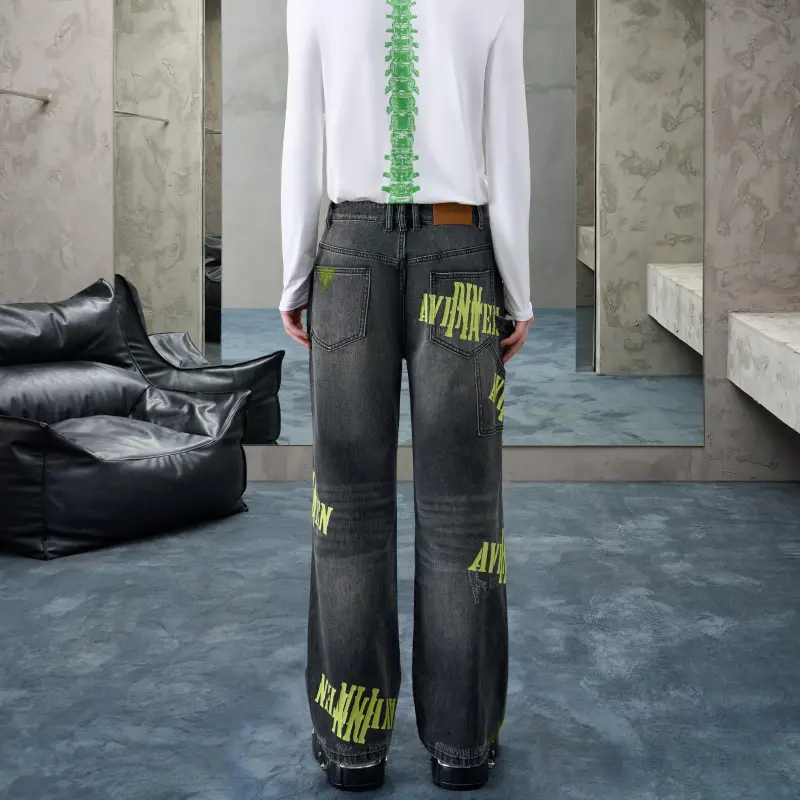 AVENTEN PIN Jeans Unisex-4