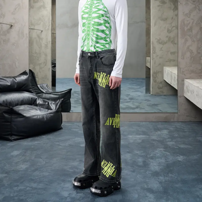 AVENTEN PIN Jeans Unisex-3