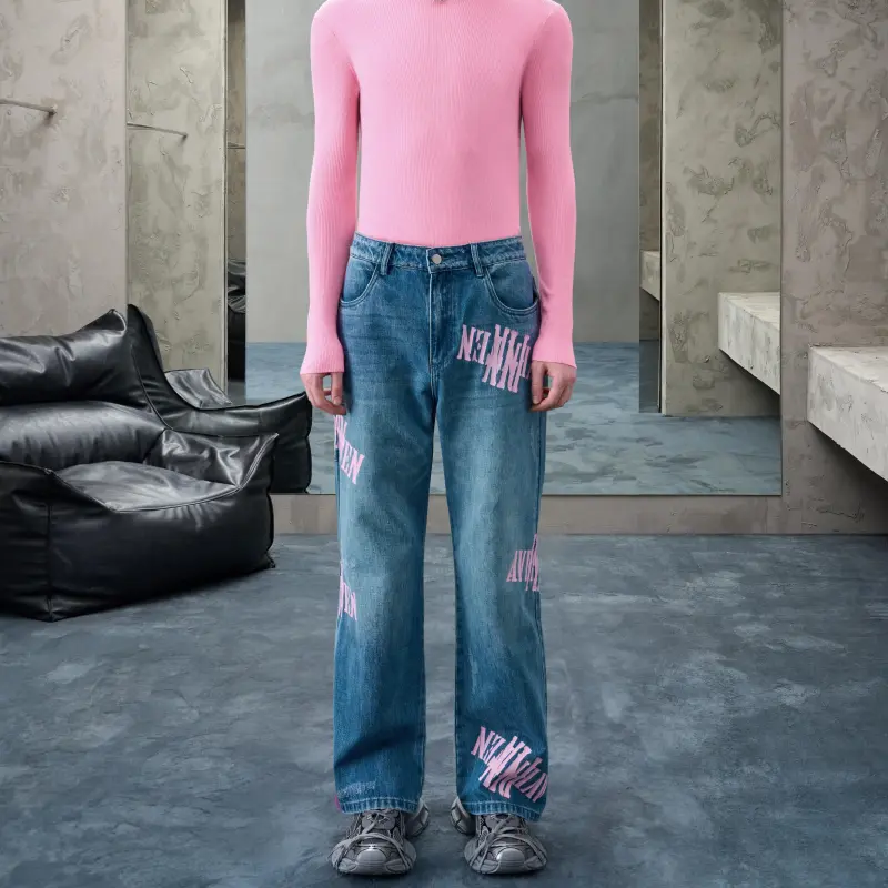 AVENTEN PIN Jeans Unisex-7