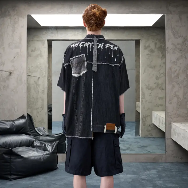 AVENTEN PIN Shirts Unisex Black-4
