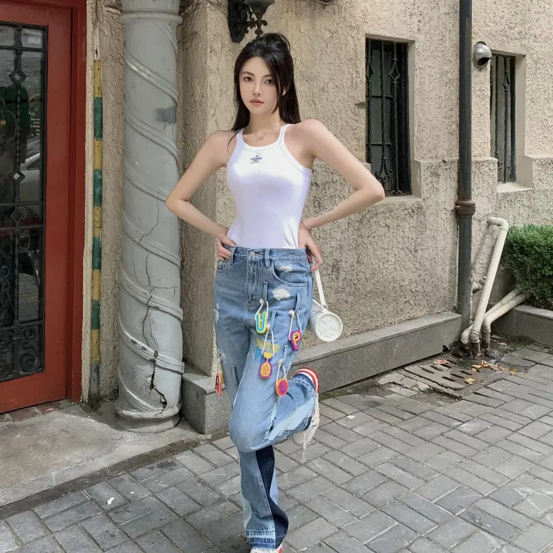 AVENTEN PIN Jeans Unisex-4