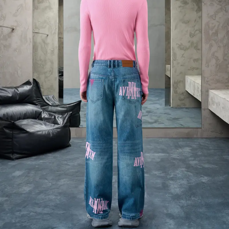 AVENTEN PIN Jeans Unisex-8