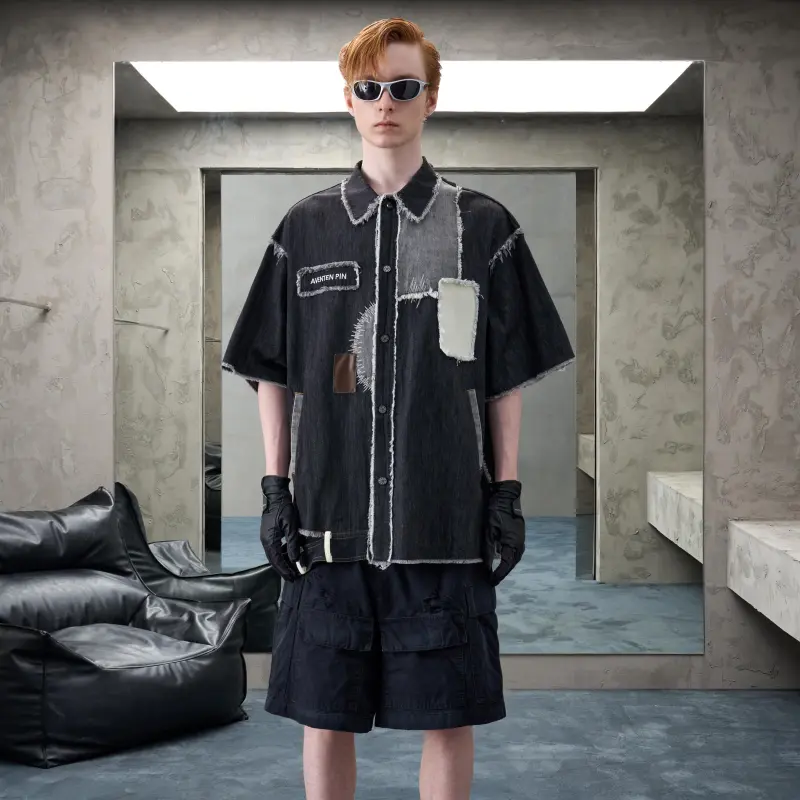 AVENTEN PIN Shirts Unisex Black-2