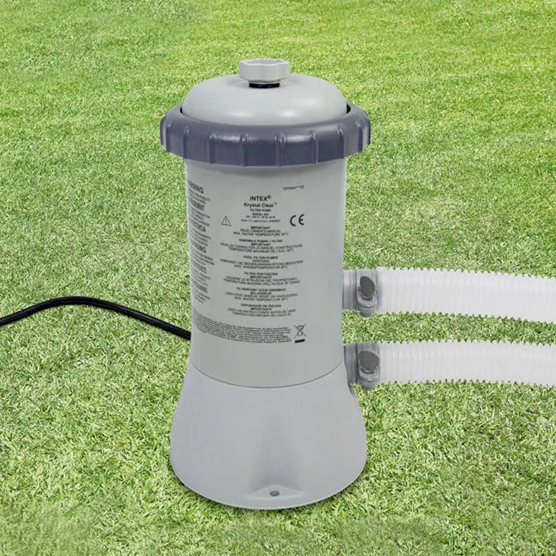 INTEX Swimming Pool 220V Filter Pump 28604 Kids Toy Stand Large Water Play Pool All Filter Pumps 1 Set-2
