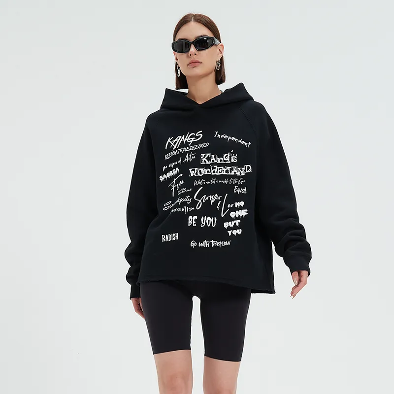Kang's Wonderland SS24 Sweatshirt Unisex Charcoal Black-5