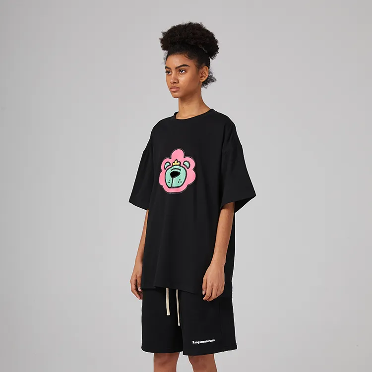 Kang's Wonderland Short Sleeved T Shirts For Summer Unisex-12