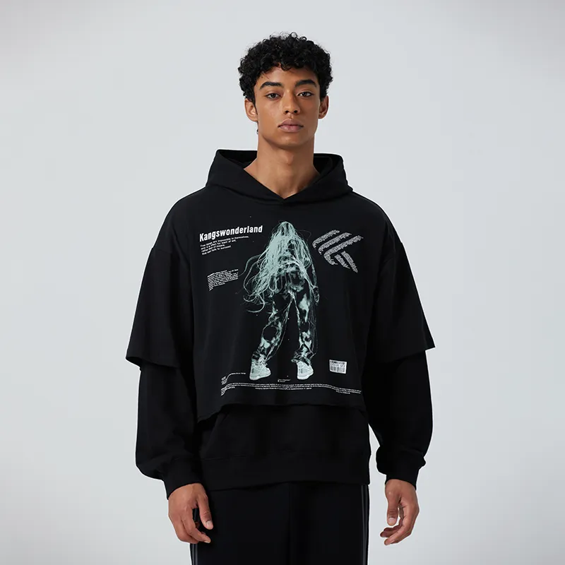 Kang's Wonderland Sweatshirt Unisex Black-2