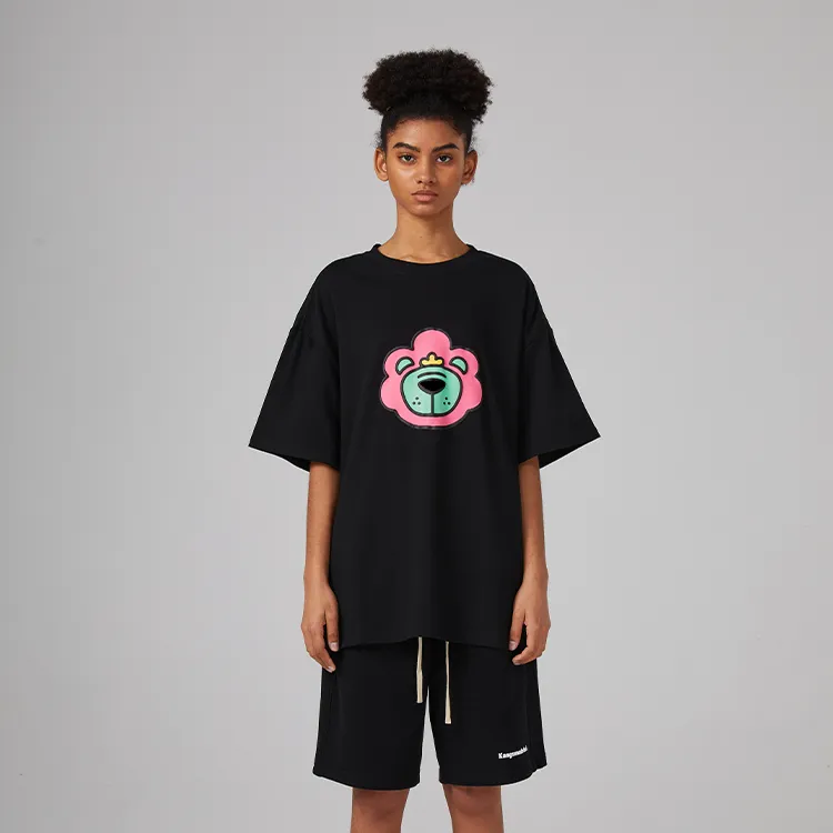 Kang's Wonderland Short Sleeved T Shirts For Summer Unisex-11