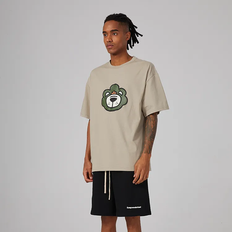 Kang's Wonderland Short Sleeved T Shirts For Summer Unisex-19