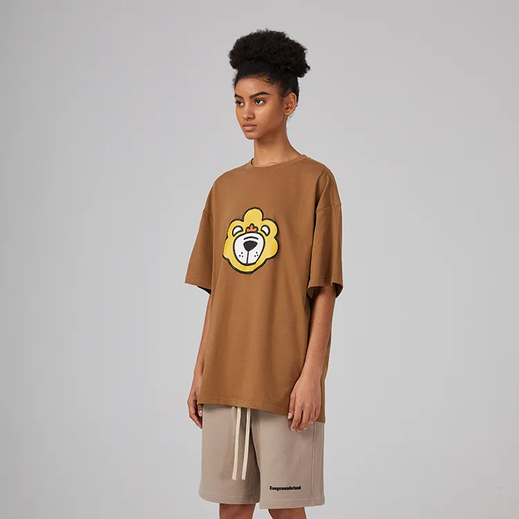 Kang's Wonderland Short Sleeved T Shirts For Summer Unisex-5