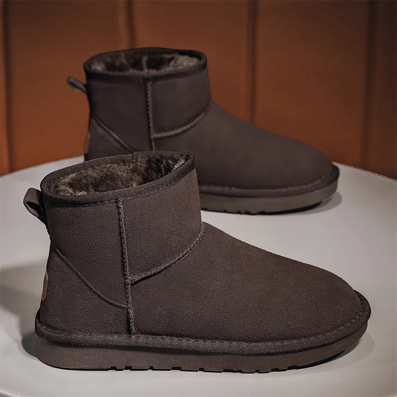 Shiozawa Warm Short Snow Boots Unisex-6