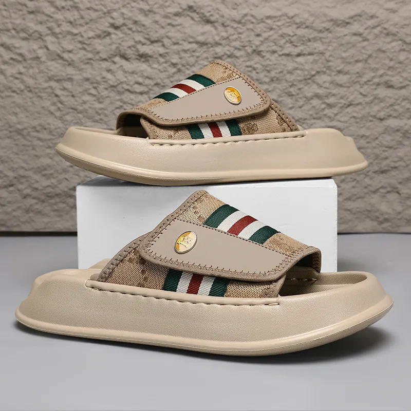 Shiozawa Stitching Quick Dry Slide Slippers Men's-9