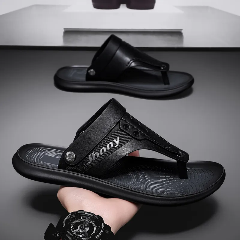 Shiozawa Stitching Odor Resistant Abrasion Resistant Slip Resistant Quick Dry Flip Flops Men's-4