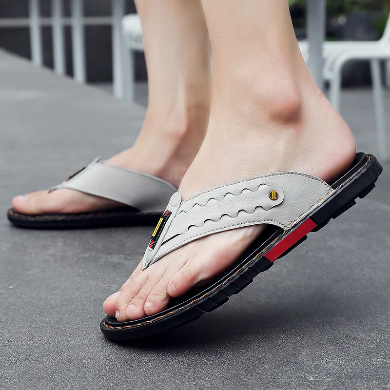 Shiozawa Rubber Sole Quick Dry Flip Flops Men's-10