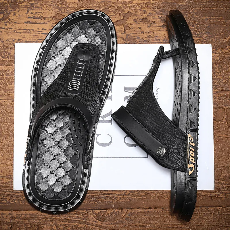 Shiozawa Abrasion Resistant Flip Flops Men's-3