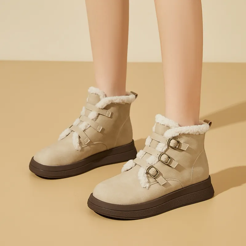 Shiozawa Short Snow Boots Women's-3