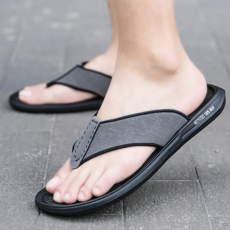 Shiozawa Stitching Abrasion Resistant Slip Resistant Quick Dry Flip Flops Men's-7