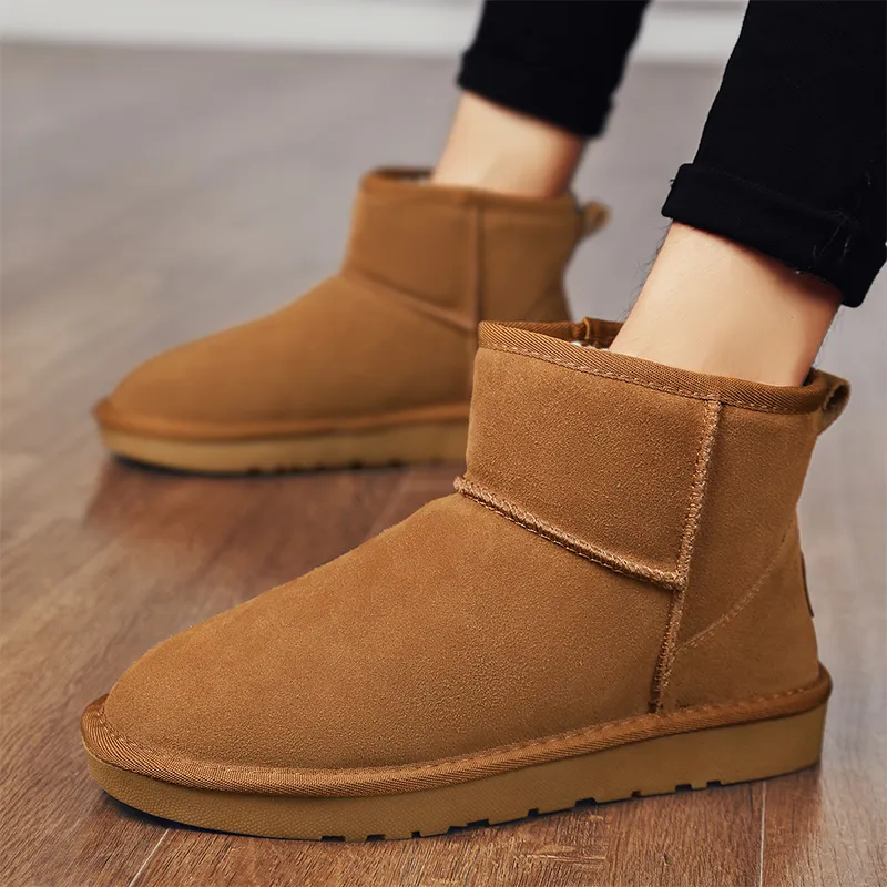 Shiozawa Warm Short Snow Boots Unisex-4