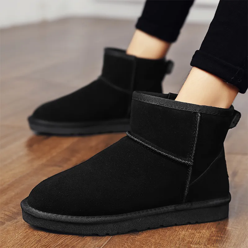Shiozawa Warm Short Snow Boots Unisex-18