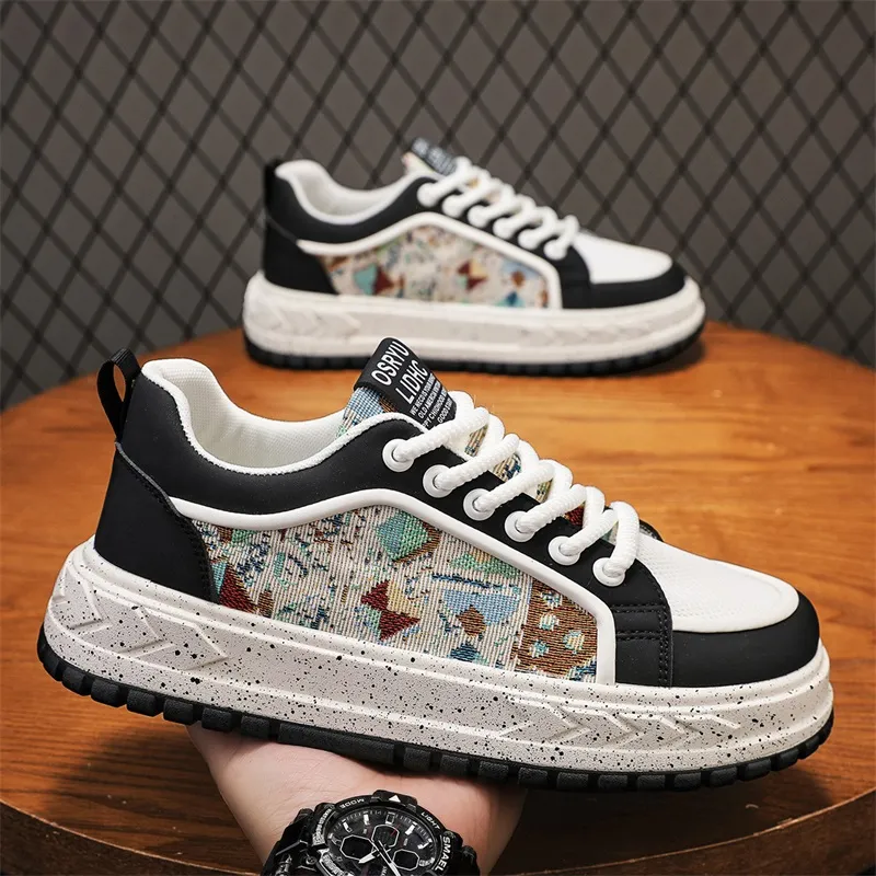 Shiozawa Abrasion Resistant Low Top Skateboard Shoes Men's-2