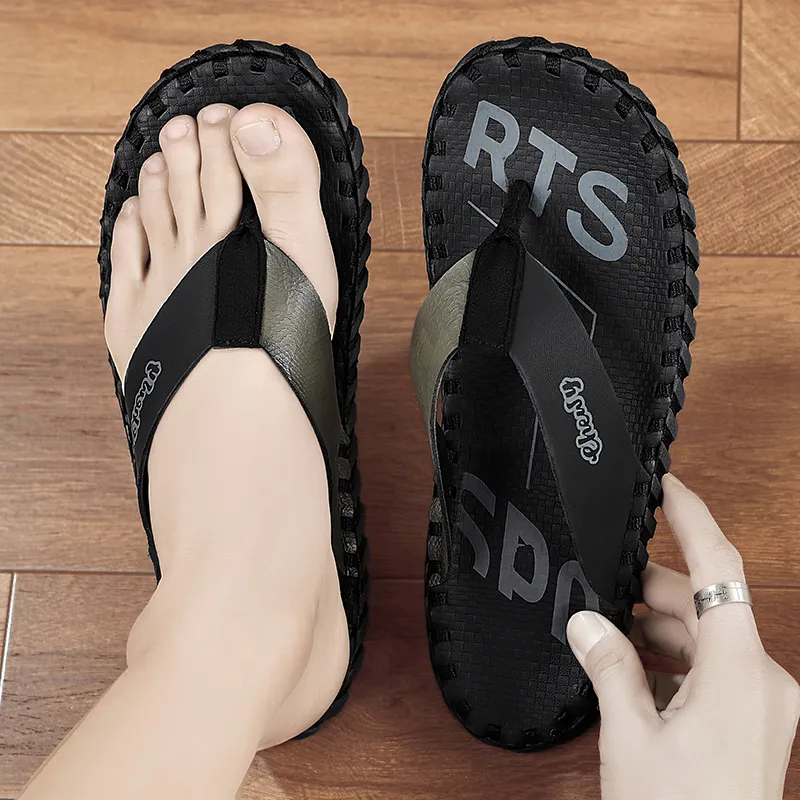 Shiozawa Slip Resistant Flip Flops Men's-5