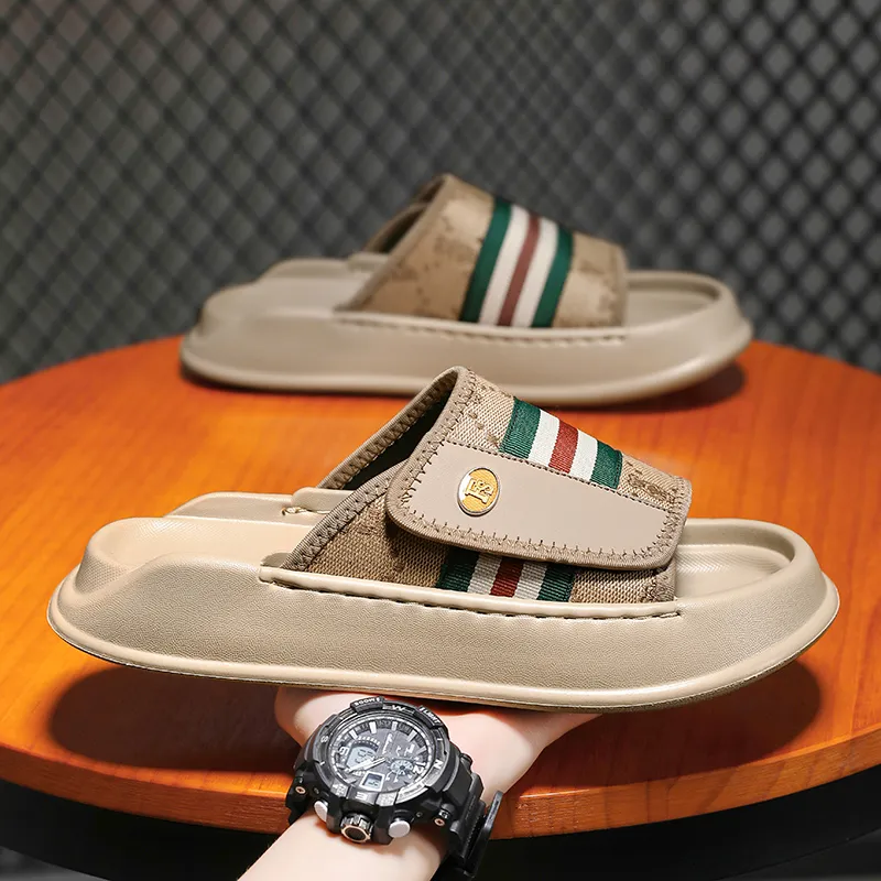 Shiozawa Stitching Quick Dry Slide Slippers Men's-12
