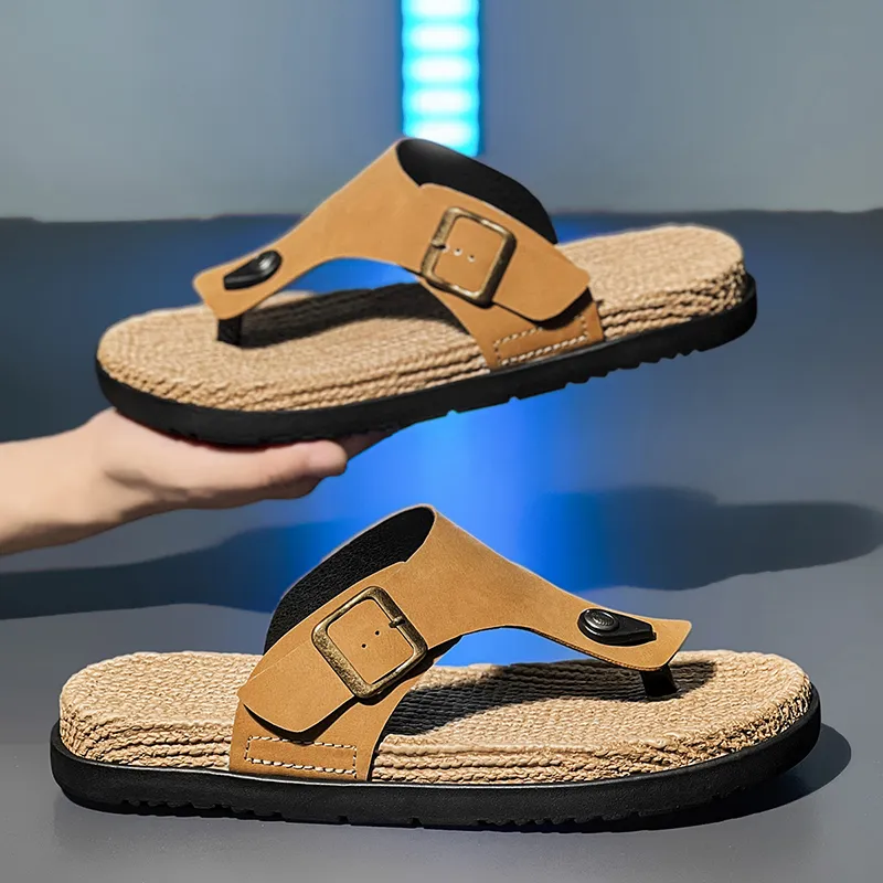 Shiozawa Abrasion Resistant Quick Dry Flip Flops Men's-17