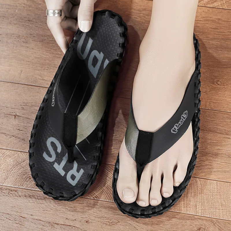 Shiozawa Slip Resistant Flip Flops Men's-4