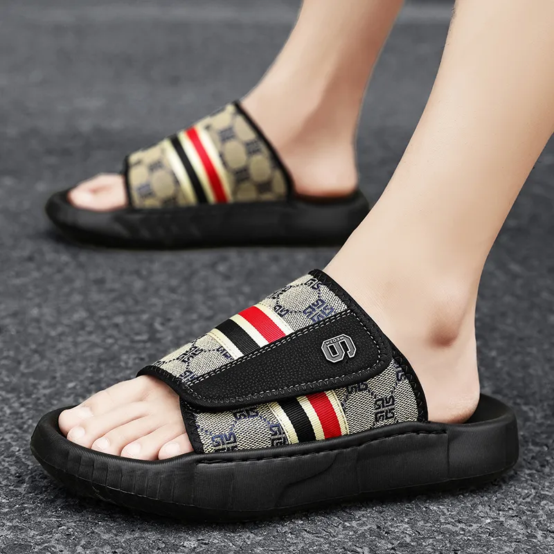 Shiozawa Stitching Quick Dry Slide Slippers Men's-3