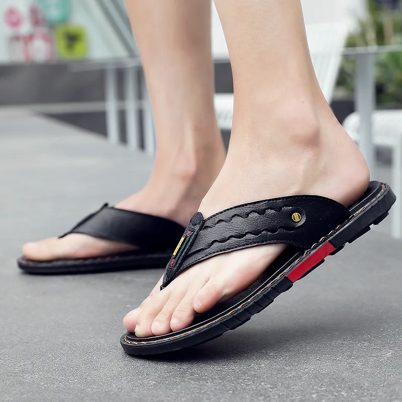 Shiozawa Rubber Sole Quick Dry Flip Flops Men's-4