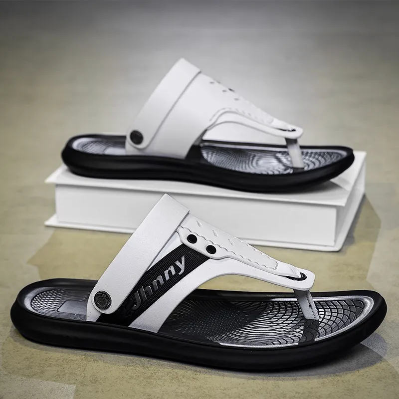 Shiozawa Stitching Odor Resistant Abrasion Resistant Slip Resistant Quick Dry Flip Flops Men's-11