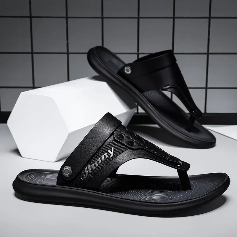 Shiozawa Stitching Odor Resistant Abrasion Resistant Slip Resistant Quick Dry Flip Flops Men's-2