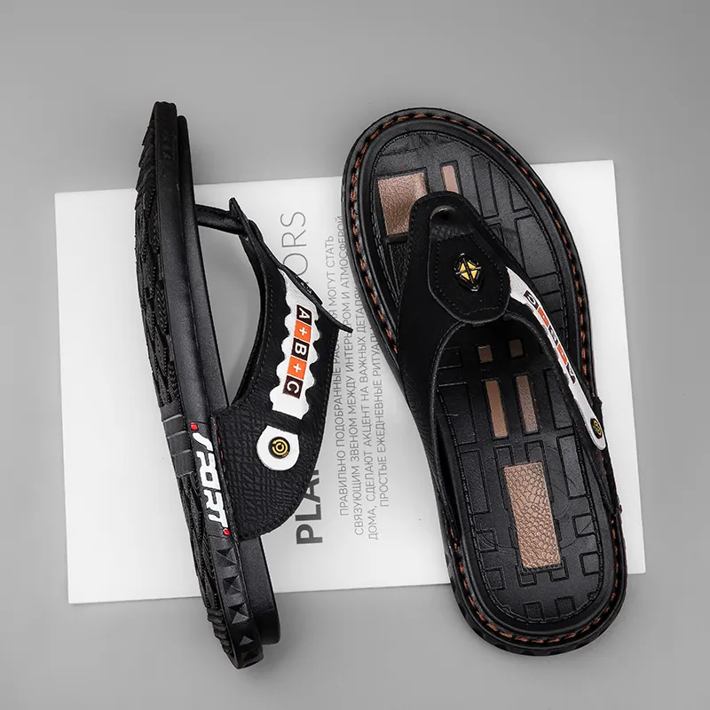 Shiozawa Rubber Sole Quick Dry Flip Flops Men's-6